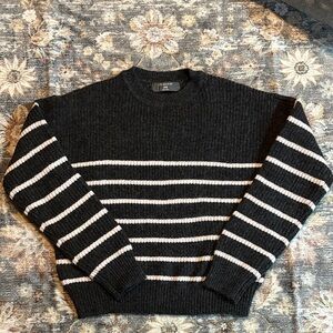 Striped Crewneck Sweater